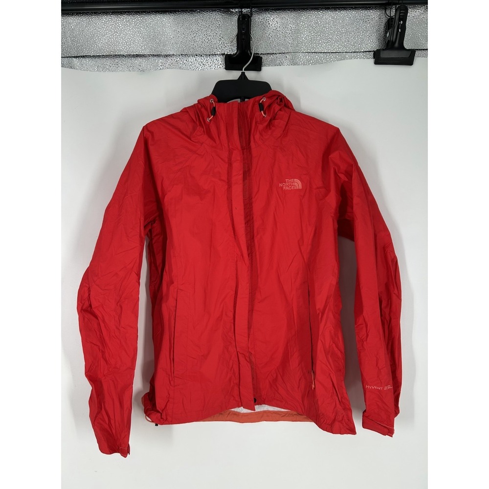 The North Face Hyvent 2.5L Rain Jacket Women Medium Windbreaker Hooded Softshell